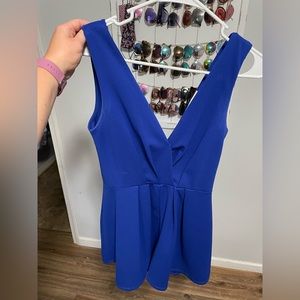 Blue romper
